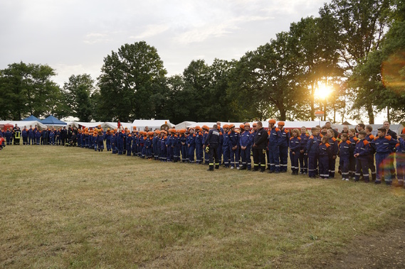 Eröffnung 26. Kreisjugendlager der Feuerwehren des Landkreises Spree-Neiße