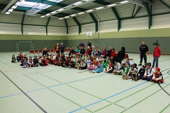 Eröffnung durch die Organisatoren des Fachbereiches Kinder in der Feuerwehr