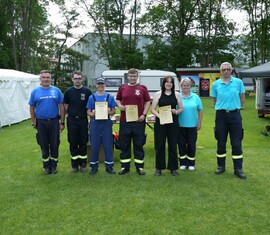 Die Platzierten der Lagerolympiade