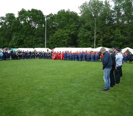 Die Jugendfeuerwehren zur Eröffnung